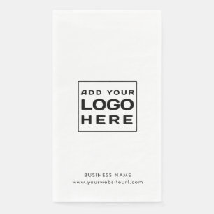 Serviette En Papier Logo d'entreprise moderne Élégant personnalisé