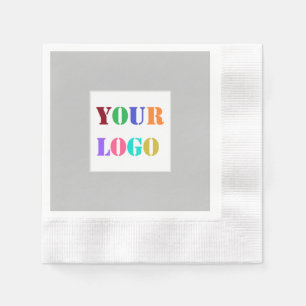 Serviette En Papier Logo d'entreprise personnalisé ou serviettes d'aff