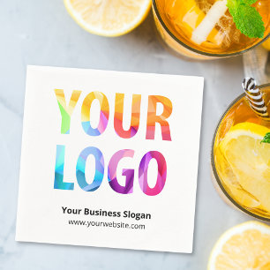 Serviette En Papier Logo d'entreprise promotionnel personnalisé