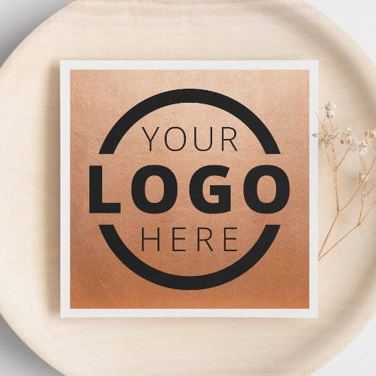 Serviette En Papier Logo d'entreprise promotionnel personnalisé