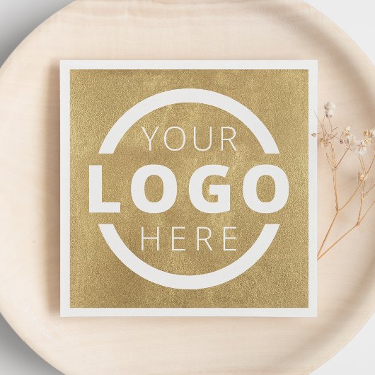 Serviette En Papier Logo d'entreprise promotionnel personnalisé