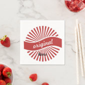 Serviette En Papier Logo des signes originaux Thunder_Cove (En situation)