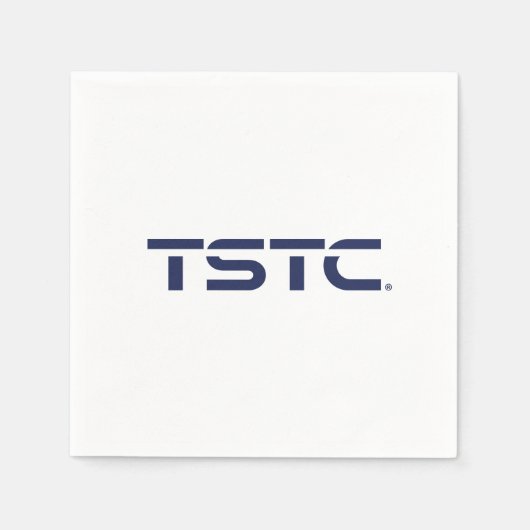 Serviette En Papier Logo du bloc du TSTC (Devant)