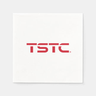 Serviette En Papier Logo du bloc du TSTC