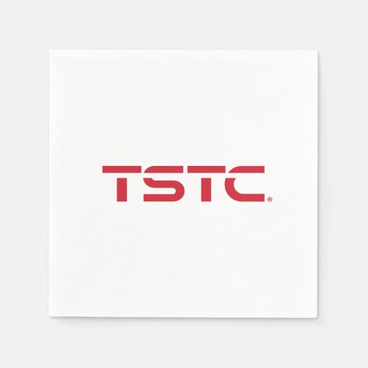 Serviette En Papier Logo du bloc du TSTC (Devant)