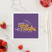 Serviette En Papier Logo du train UAlbany Dane (En situation)