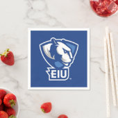 Serviette En Papier Logo Eastern Illinois University Panthers (En situation)