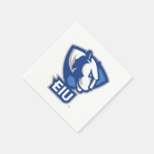 Serviette En Papier Logo Eastern Illinois University Panthers (Coin)