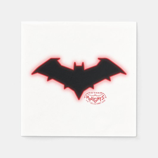 Serviette En Papier Logo Gotham Knights Red Hood (Devant)