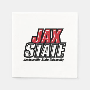Serviette En Papier Logo JAX STATE de la Jacksonville State University