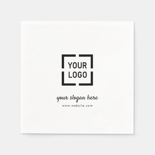 Serviette En Papier Logo personnalisé (Devant)