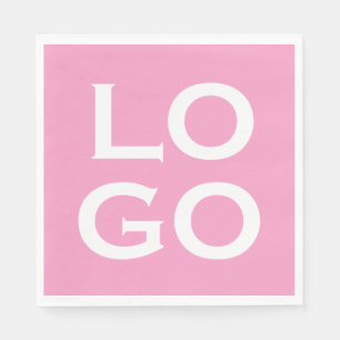 Serviette En Papier Logo personnalisé de l'entreprise ou de l'entrepri