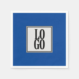 Serviette En Papier Logo personnalisé d'entreprise ou de société sur f