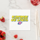 Serviette En Papier Logo Pop Supergirl (En situation)