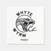 Serviette En Papier Logo Whyte Wyrm (Devant)