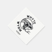 Serviette En Papier Logo Whyte Wyrm (Coin)