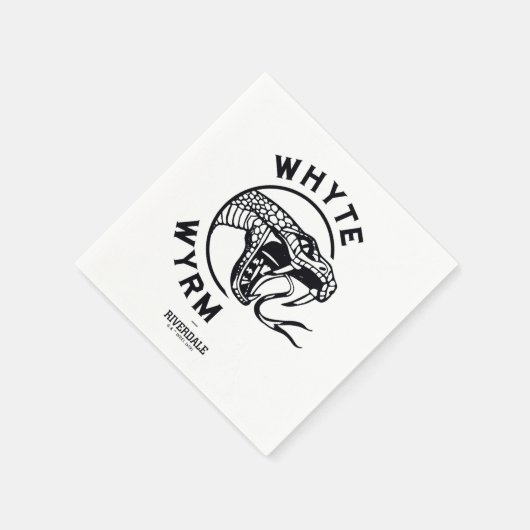Serviette En Papier Logo Whyte Wyrm (Coin)