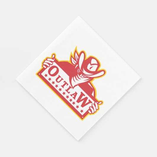Serviette En Papier Loi (Coin)