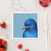 Serviette En Papier L'oiseau bleu (En situation)