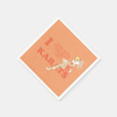 Serviette En Papier Lola Bunny I Heart Karats (Coin)
