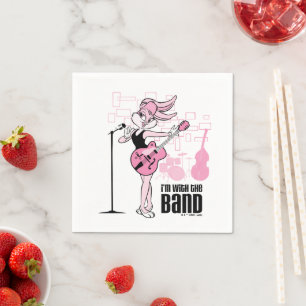 Serviette En Papier Lola Bunny Je suis avec le groupe