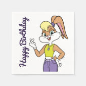 Serviette En Papier Lola Finger Heart (Devant)