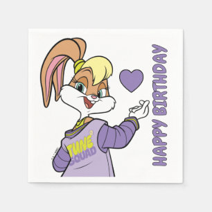 Serviette En Papier Lola TUNE SQUAD™ Varsity Heart