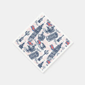Serviette En Papier Londres, Angleterre (Coin)