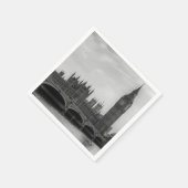 Serviette En Papier Londres Angleterre Royaume-Uni Parlement Royaume-U (Coin)