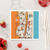 Serviette En Papier Long Beach Island NJ (En situation)