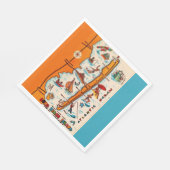 Serviette En Papier Long Beach Island NJ (Coin)