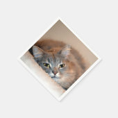 Serviette En Papier Long chapeau bleu russe par Shirley Taylor (Coin)