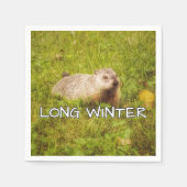 Serviette En Papier Longues serviettes d'hiver (Devant)