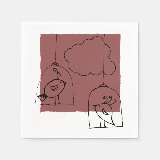 Serviette En Papier Looking (Devant)