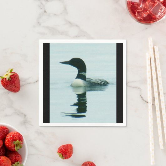 Serviette En Papier Loon (En situation)