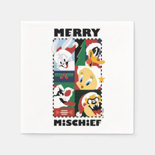 Serviette En Papier LOONEY TUNES™ Joyeux Mischief