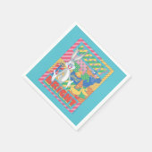 Serviette En Papier LOONEY TUNES™ | Joyeux Noël (Coin)
