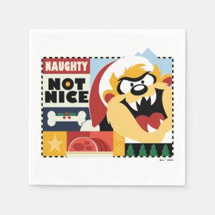 Serviette En Papier LOONEY TUNES™ TAZ™ Naughty Not Nice