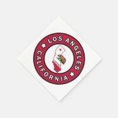 Serviette En Papier Los Angeles Californie (Coin)