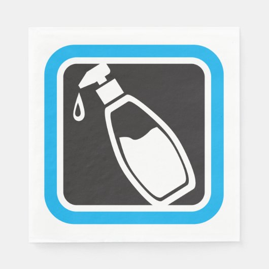 Serviette En Papier Lotion Bottle Icon (Devant)