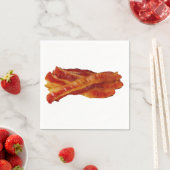 Serviette En Papier Lots de bacon (En situation)