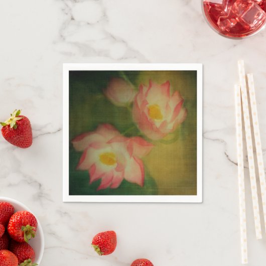 Serviette En Papier lotus (En situation)