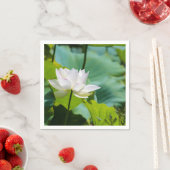Serviette En Papier Lotus (En situation)