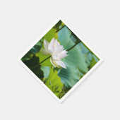 Serviette En Papier Lotus (Coin)
