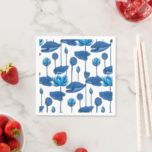 Serviette En Papier lotus (En situation)