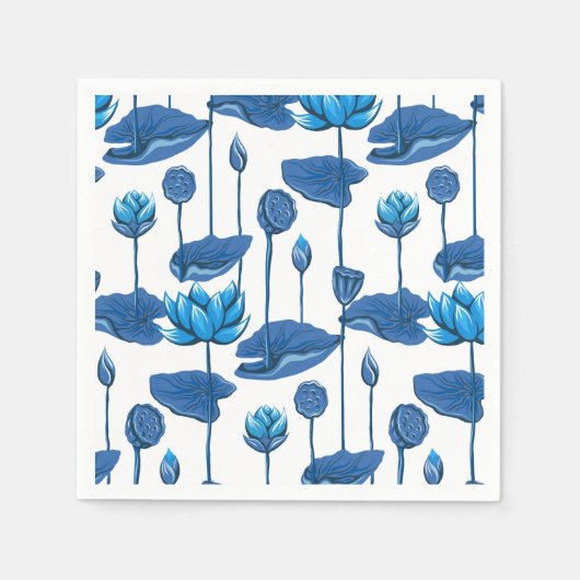 Serviette En Papier lotus (Devant)