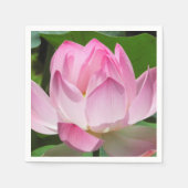 Serviette En Papier Lotus Bloom rose (Devant)