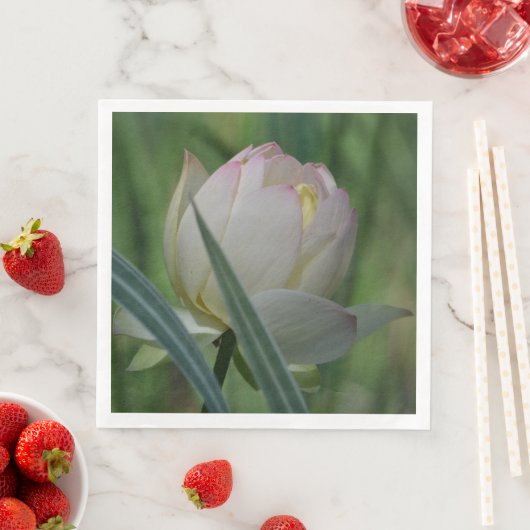 Serviette En Papier Lotus Blossom (En situation)