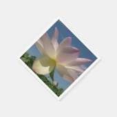 Serviette En Papier Lotus Flower et Blue Sky II (Coin)