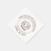Serviette En Papier Louisiane (Coin)